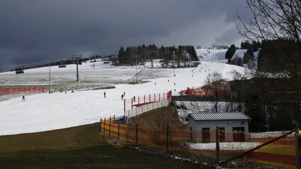 K1 unterer Bereich. Nach 15:00 Uhr wurde es dann langsam leerer
