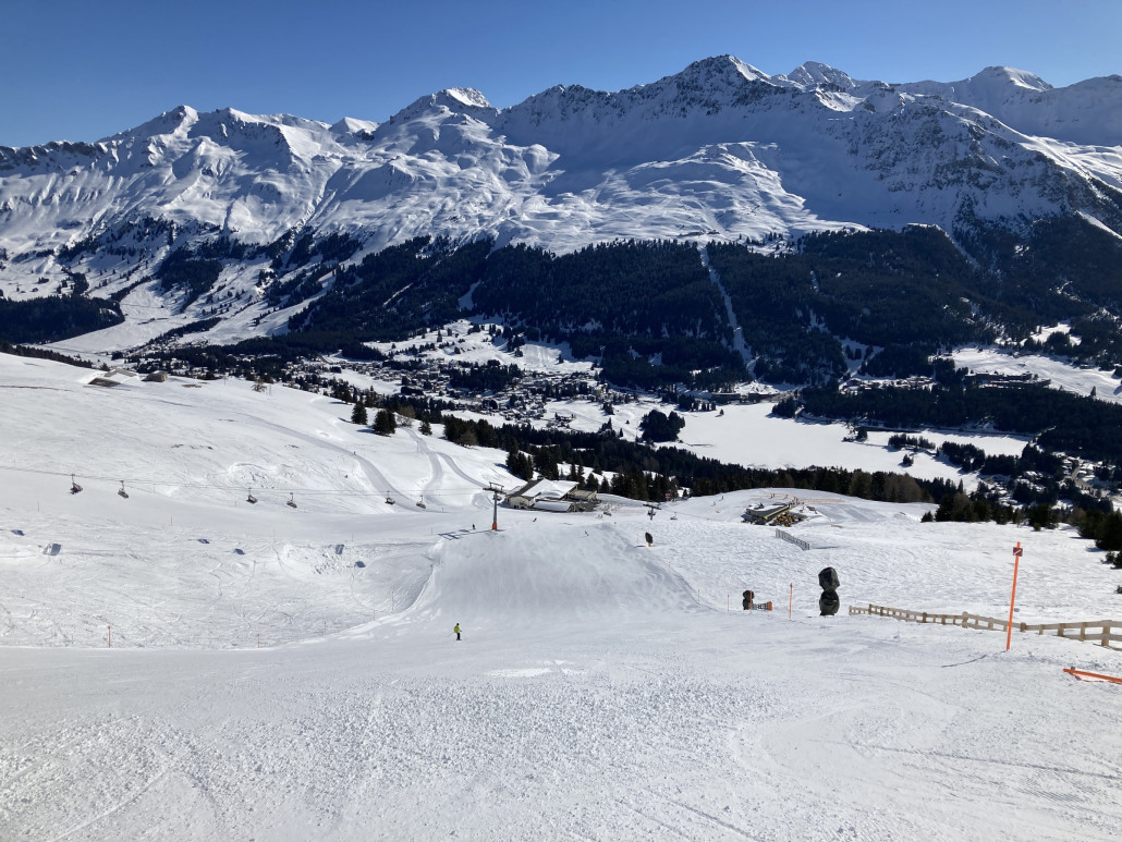 Kurz vor der Talstation des Lavozlifts