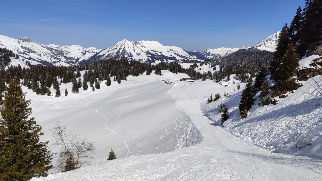 Villars-Seite vom Verbindungslift
