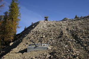 Blick nach oben. Eine Scheileitung wird selbstverständlich auch gebaut.: