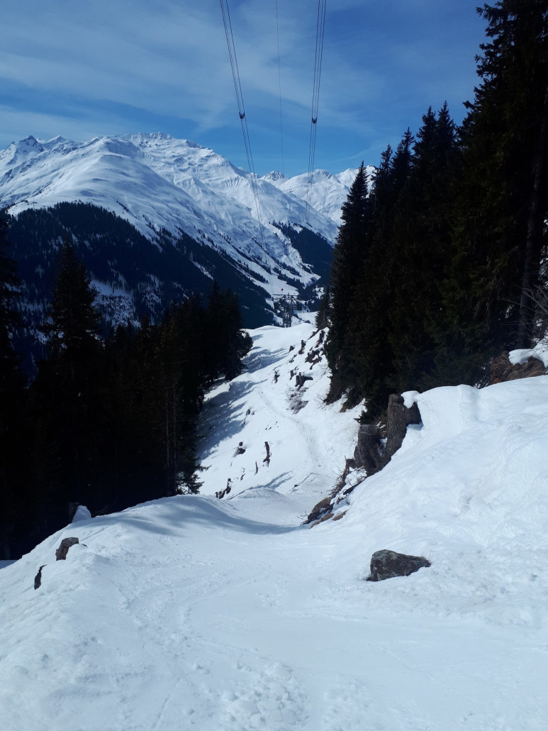 Das obere Schmalstück ging noch ganz gut