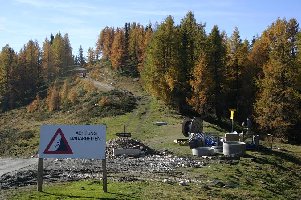 Baustelle? Ohne diese Tafel wäre ich nie darauf gekommen ;-)