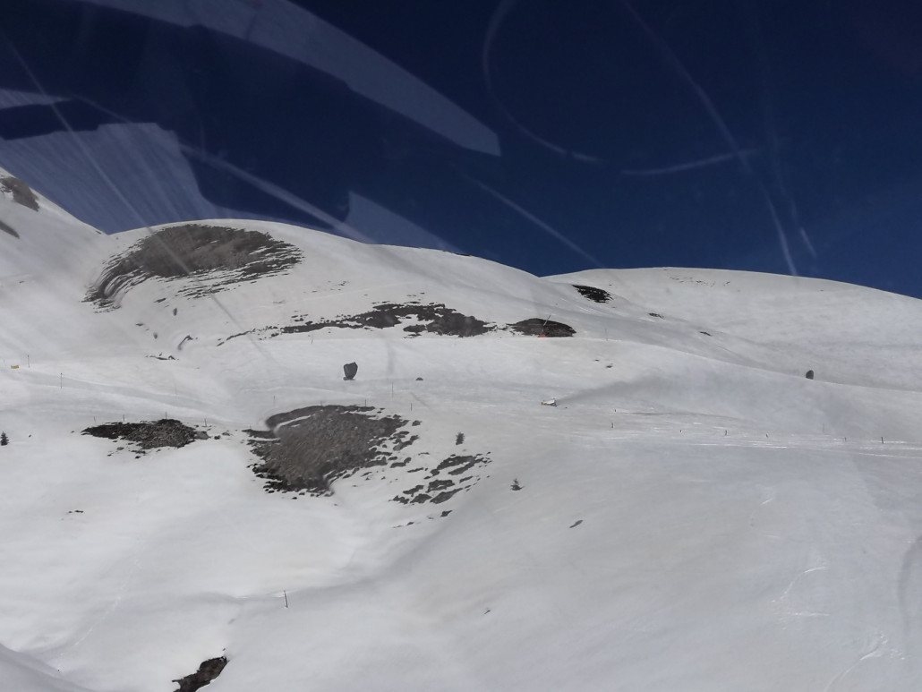 Schneekanone im Einsatz ;)