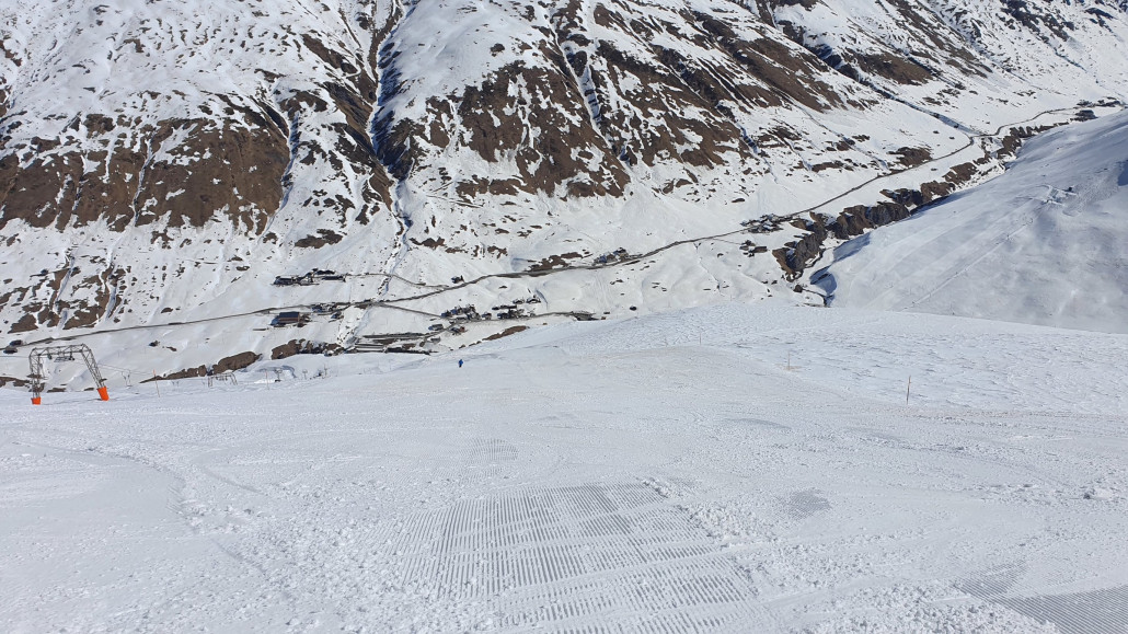 mittlere Piste, oberer Bereich