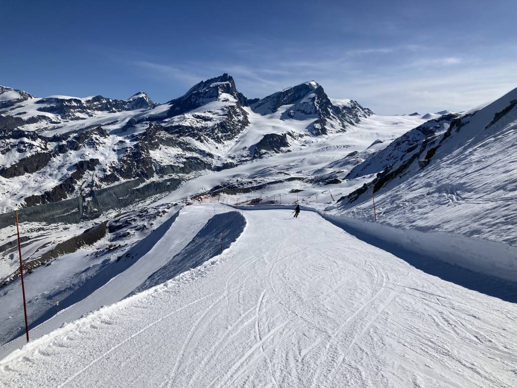 White Hare im oberen Bereich. Im gesamten Gebiet hat es viele enge und eher steile Abschnitte.