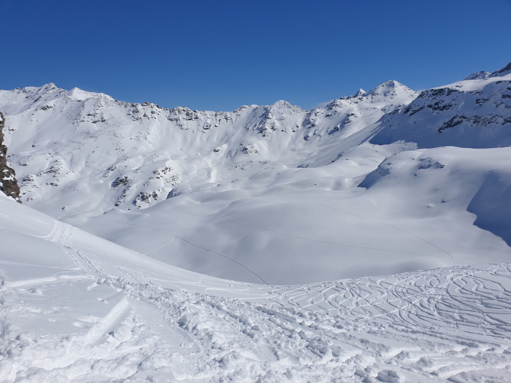 Hier sieht man das erste Schiebestück, das man fahrne muss, wenn man unsere Variante nimmt