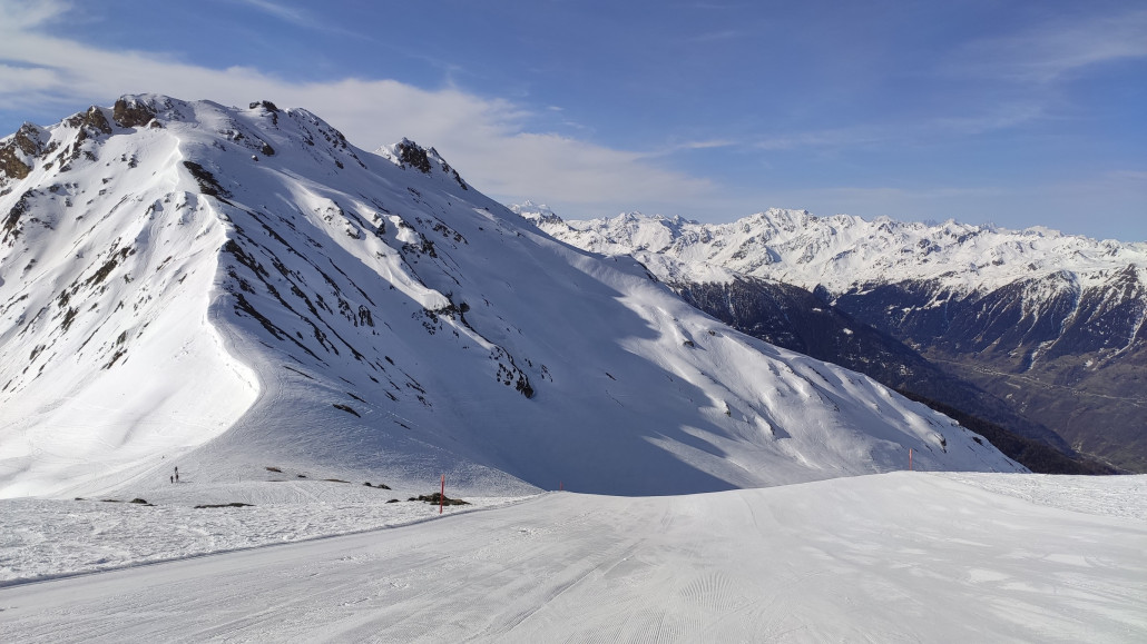 La Combe linke Piste