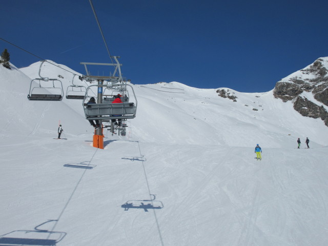 4-CLF Seekareck, darunter die Piste 9a