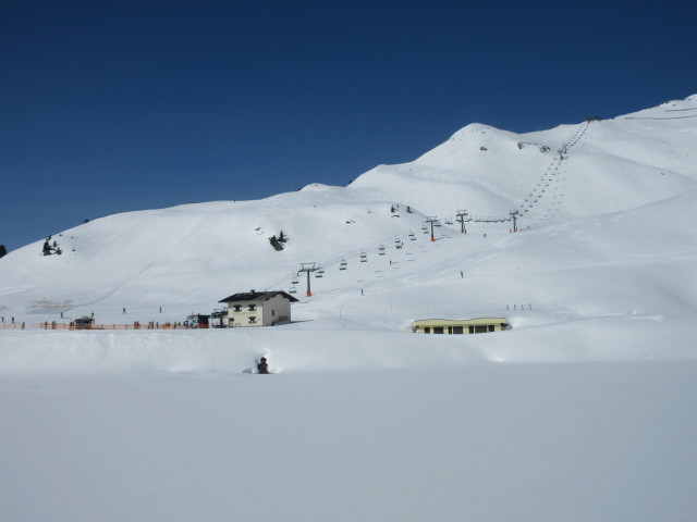 4-CLF Seekareck, im Vordergrund der Grünwaldsee (1.938 m)