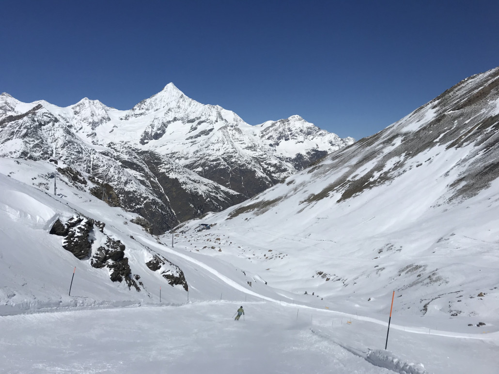 Die Downhill ist heute schöner als vorgestern