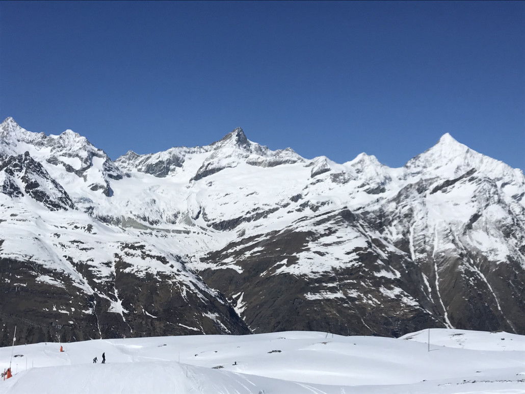 Dort oben bin ich letzten Mittwoch gelandet