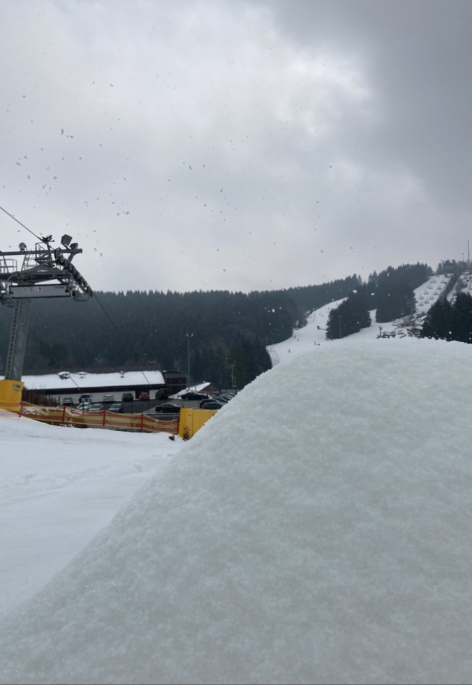 ...wohl Vorsorge für die kommenden Tage.