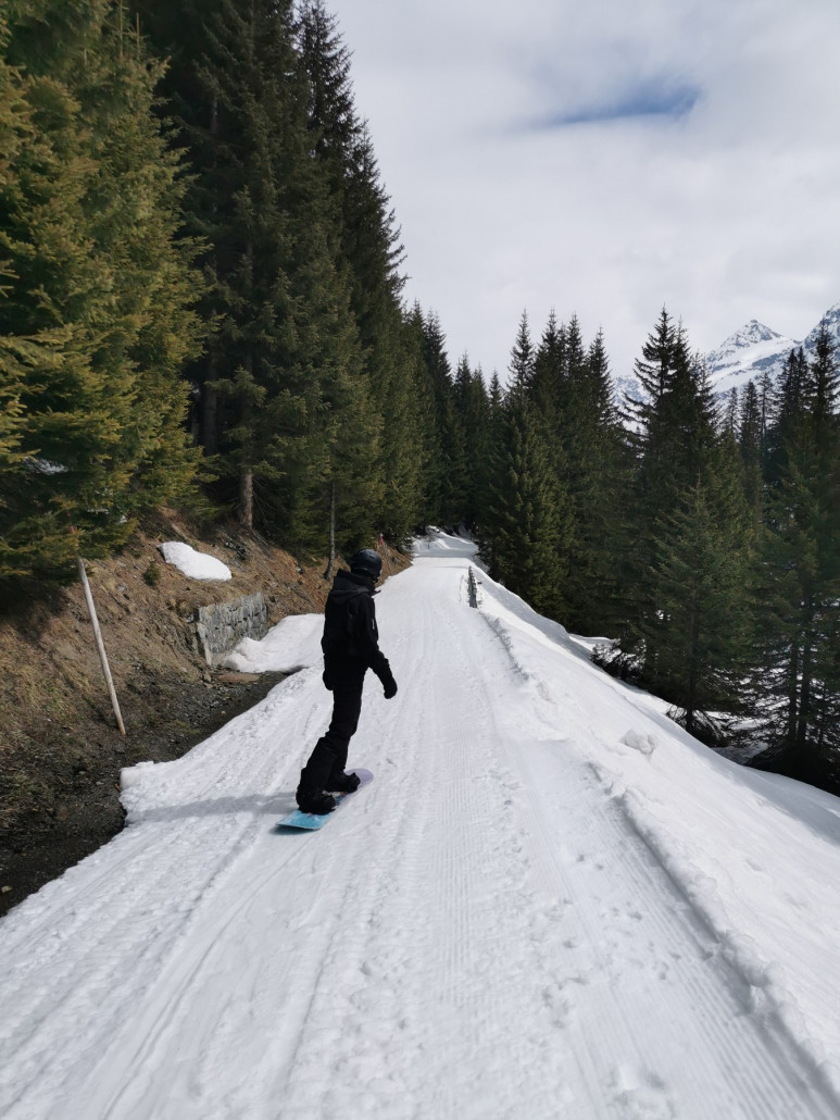 Arosa Freitag: Ski Out zur Unterkunft auf der 1h immer noch gut