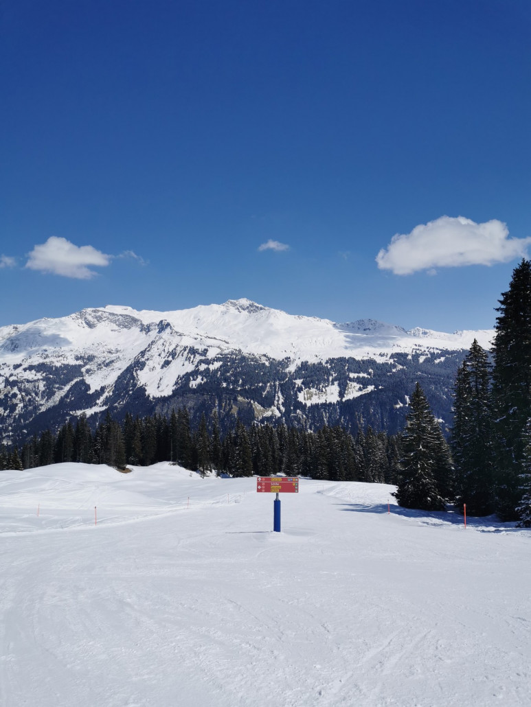 Hochwinter im Frühling 5, auch auf der Talabfahrt