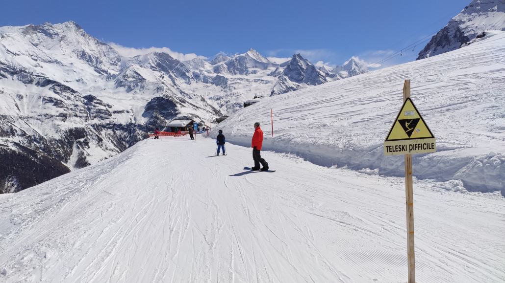 Téléski difficile - naja, geht so