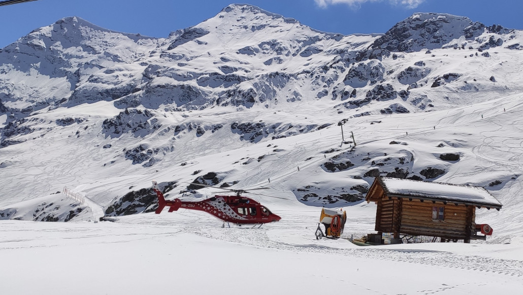 Air Zermatt war auch da