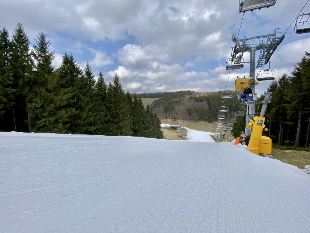Kleine Büre hat bis zum Mittag gehalten