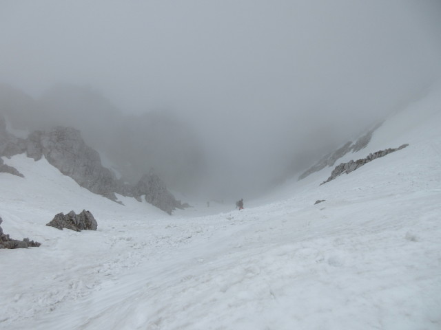 Einfahrt in die Breite Ries ganz oben (2.020 m)