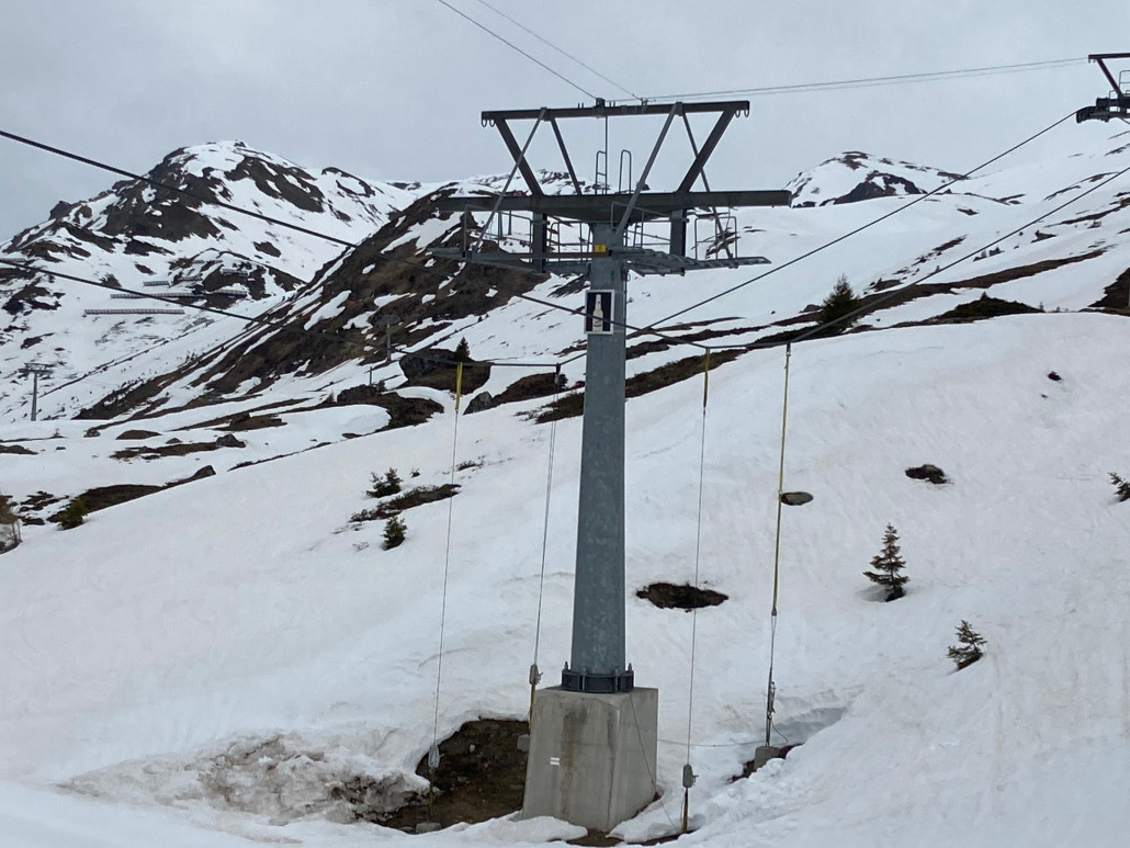 Weisshornspeed mit Saharastaub