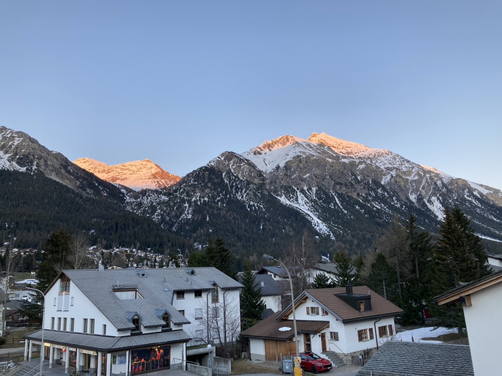 Abendstimmung vorgestern