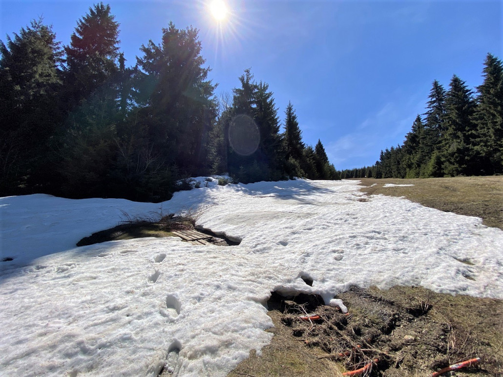 Diese beiden Brücken haben uns noch so eben getragen, könnten aber bald nachgeben
