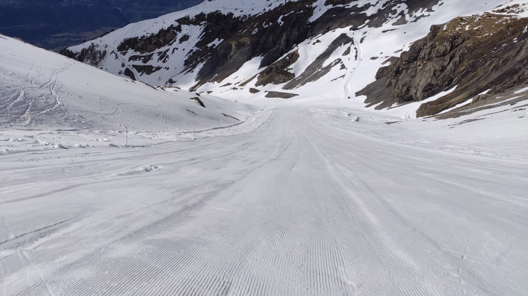 Wellige Präparation