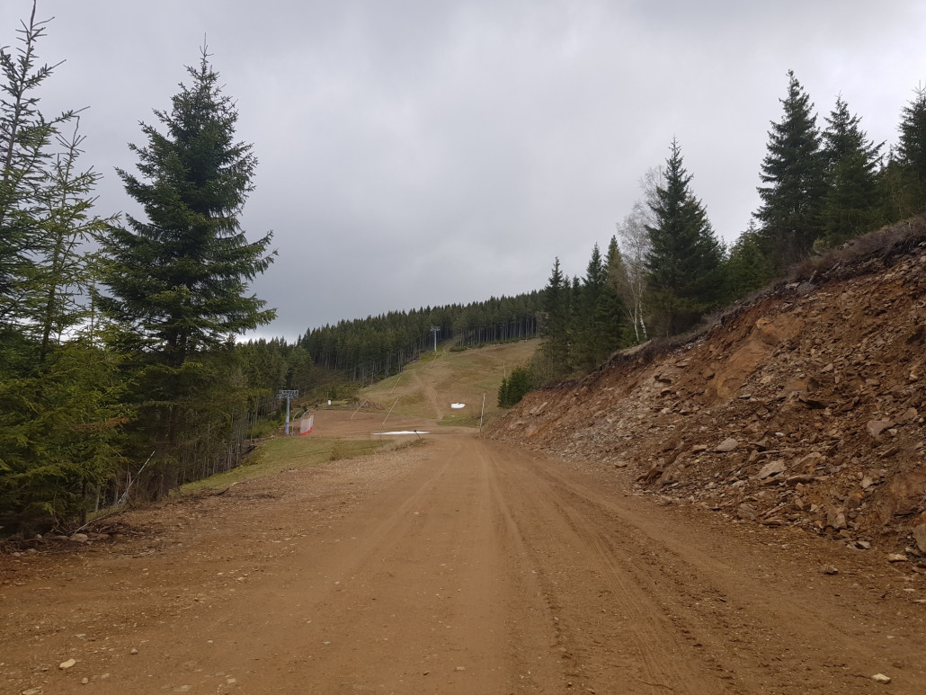 Abzweig der 1b von der Jachymovska