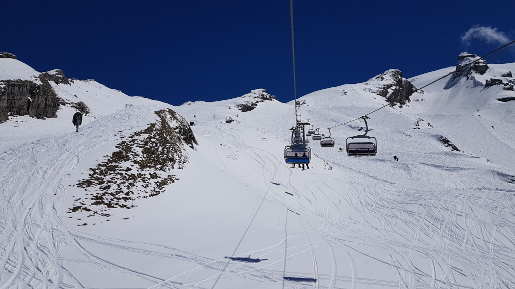 Auch an der 4 KSB das Gelände stark befahren