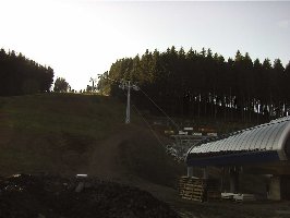 ebenfalls, Trasse mit Bergstation