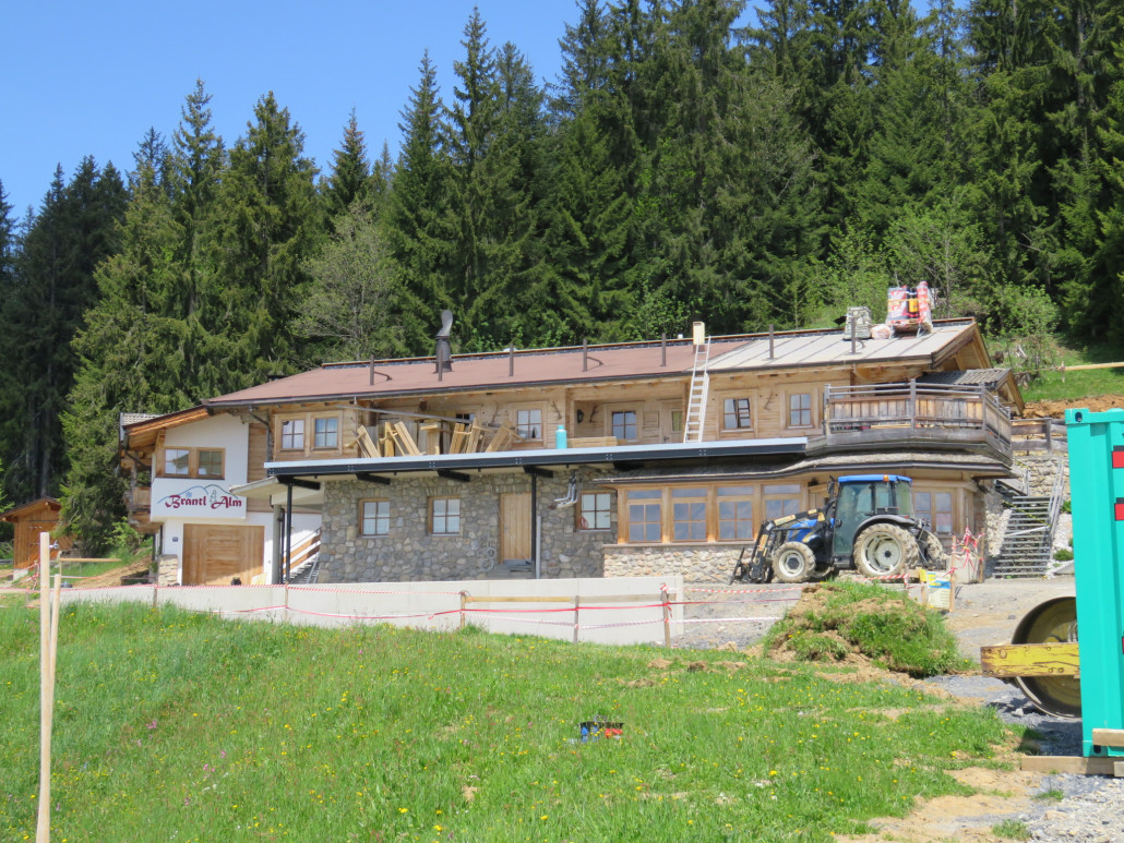 Renovierung Brantlalm
