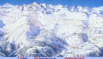 Pistenkarte von 1997