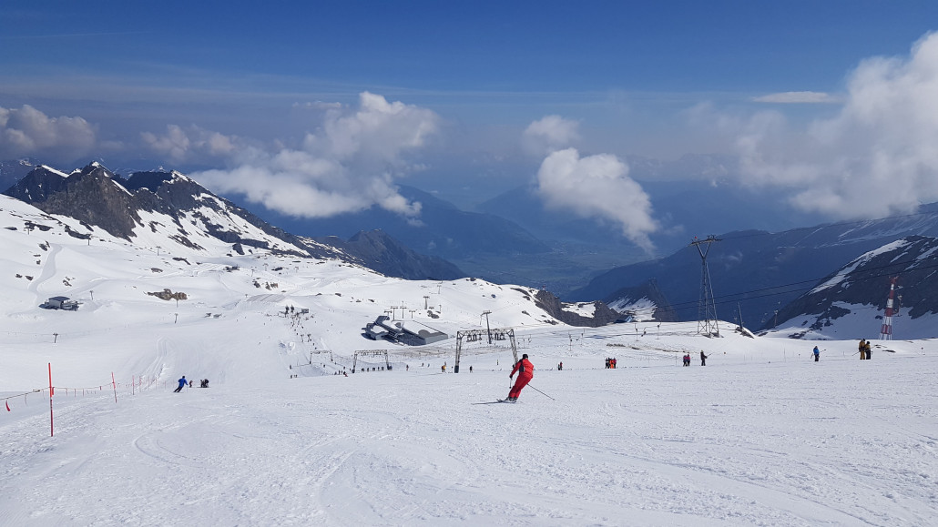 Kaum Renntrainings abgesteckt, dadurch viel Platz