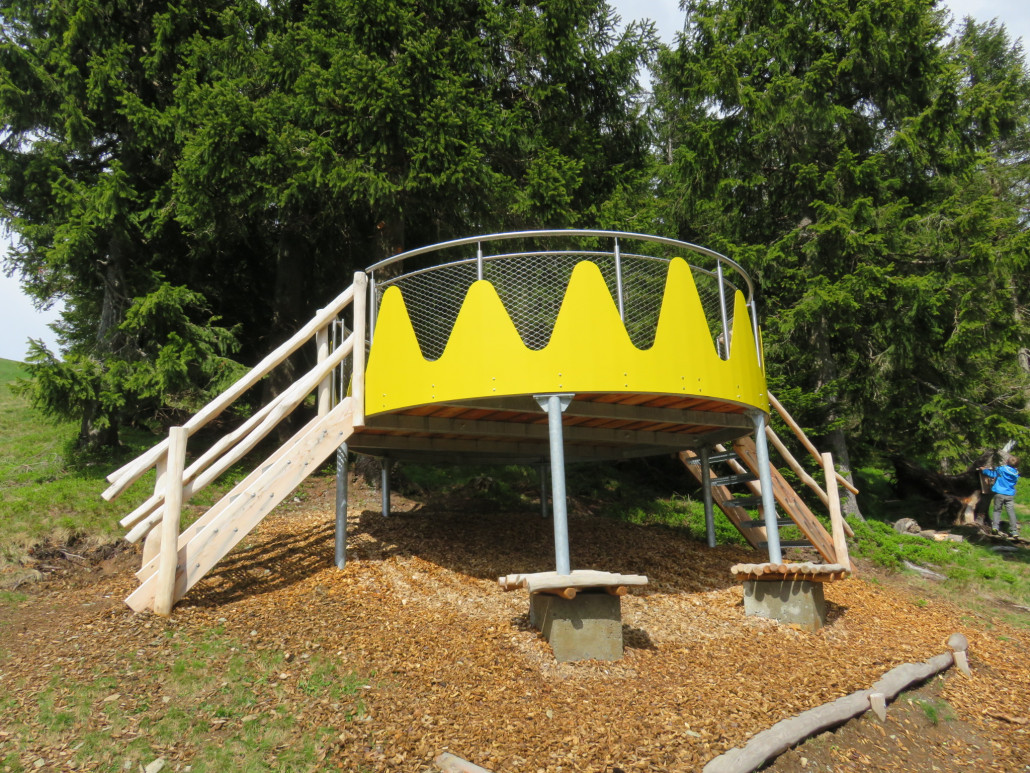 Ende vom Weg am unteren Ende des Kaiserwaldes