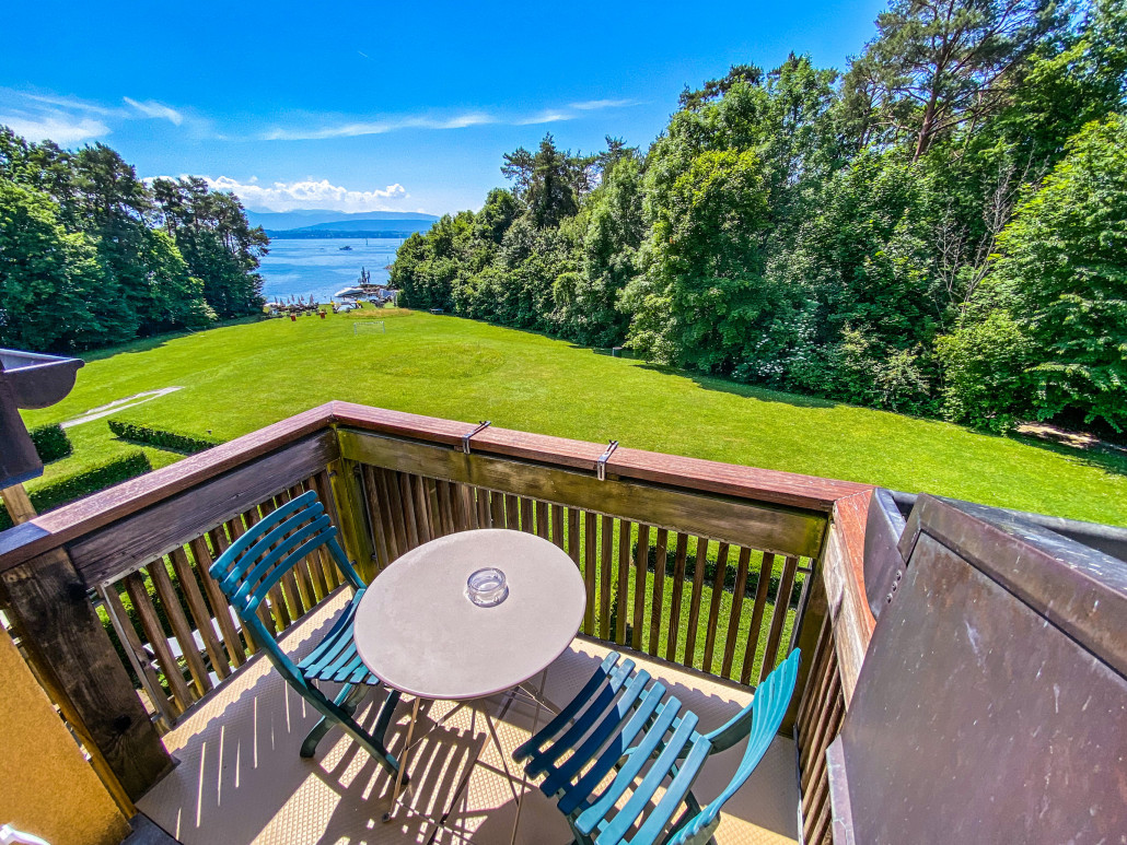 Blick aus unserem Zimmer