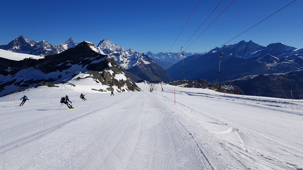 Endlich wieder internationales Skifahren