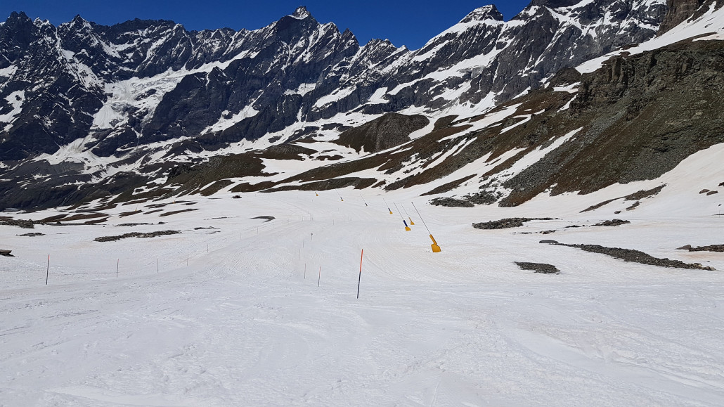 Einstieg Abfahrt Plan Maison nach 14 Uhr