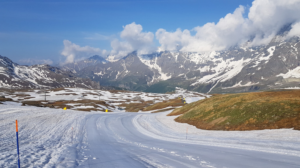 Abfahrt Plan Maison mal gleich morgens