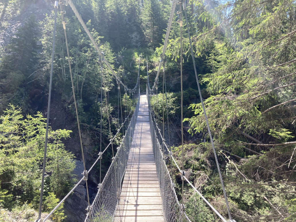 Hängebrücke Val Meltger