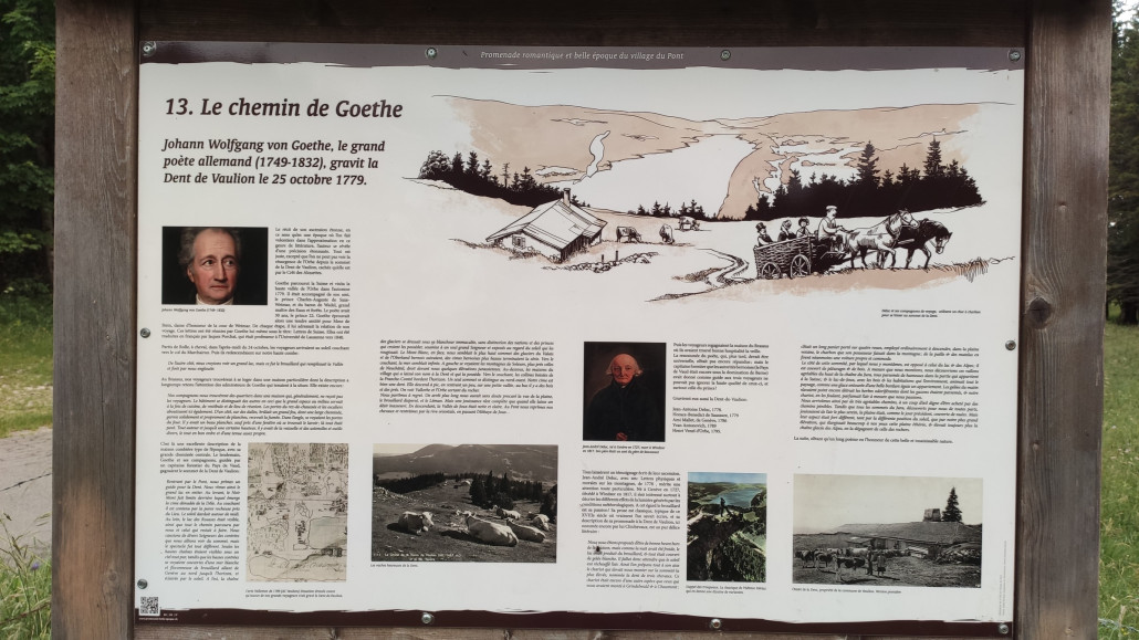 Goethe war auch schon da