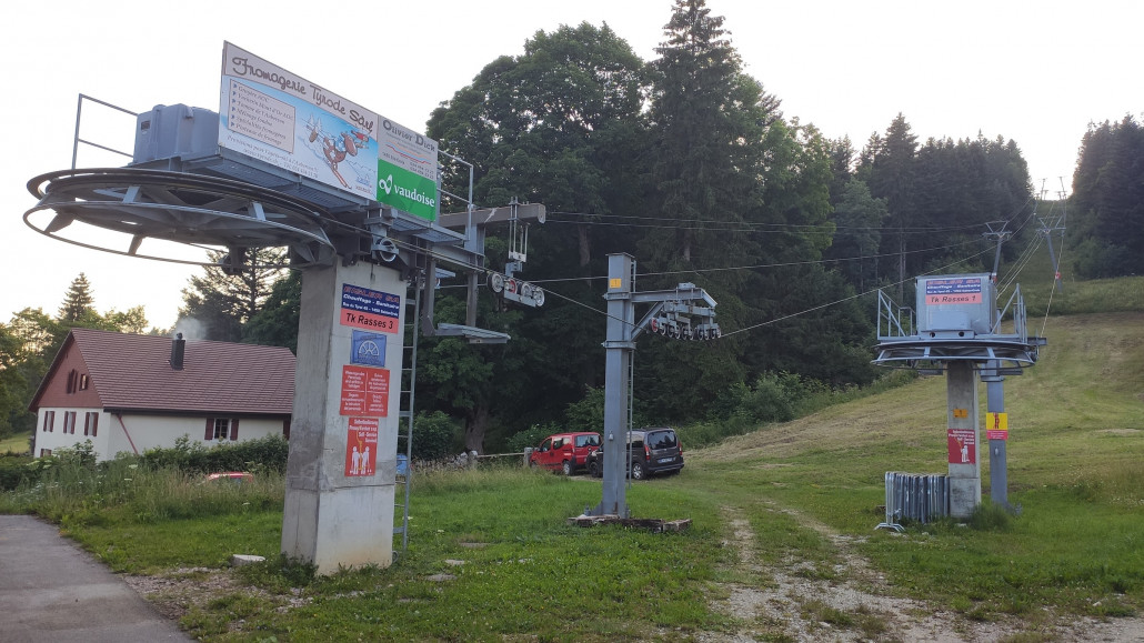 Talstationen Les Rasses