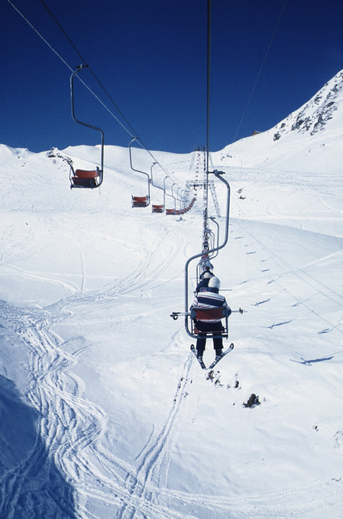 Im ESL Tuxerjoch mit Blick bergwärts