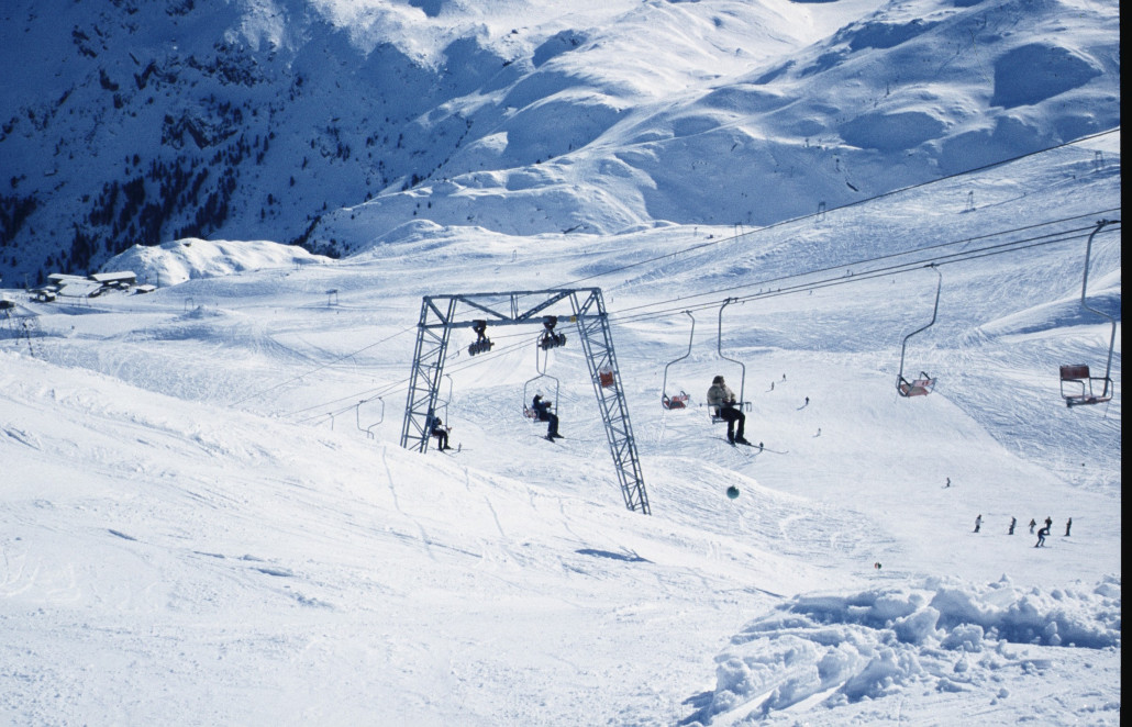 Stütze Nr. 13 des Tuxerjoch-ESL. Weiß wer, wie viele Stützen dieser hatte? Lift-World weiß es leider nicht