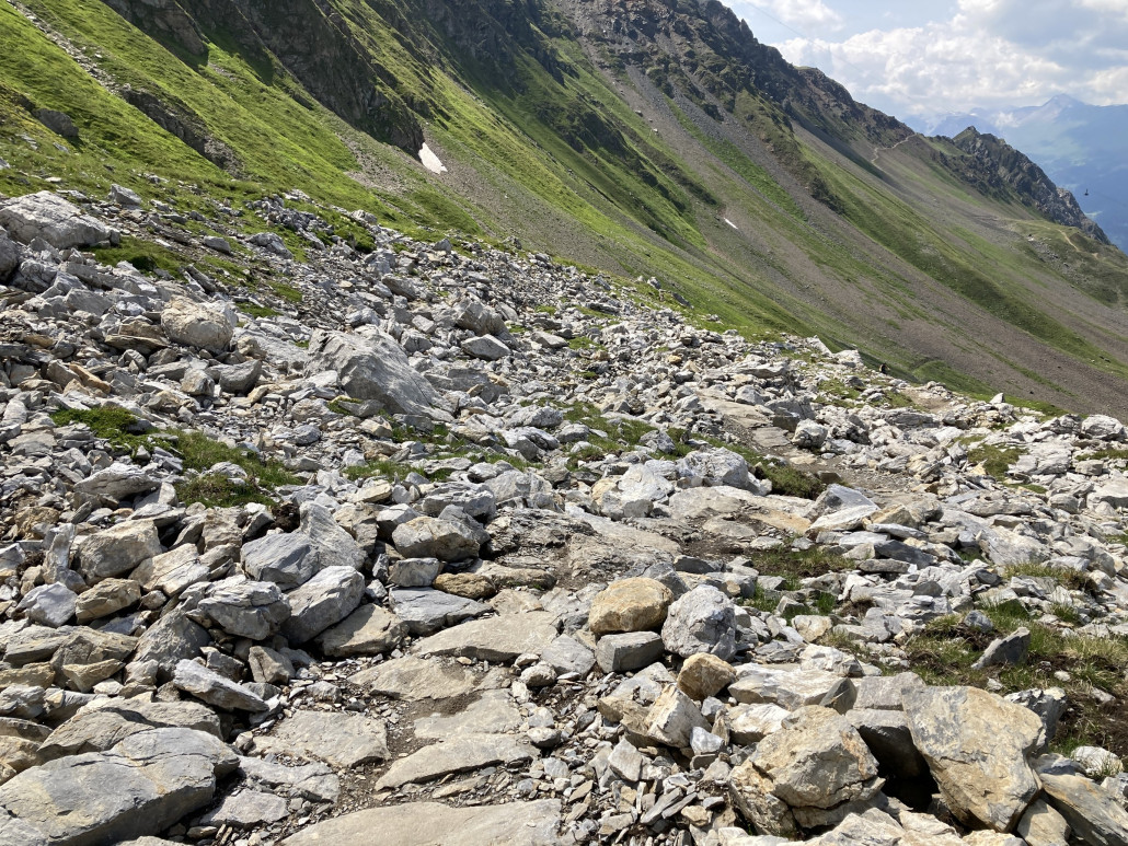 The Great White. Rauher Wegverlauf.