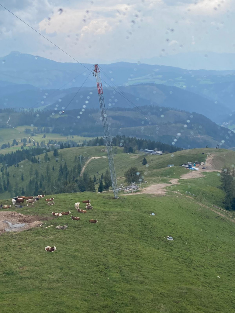 Materialseilbahn EUB König Laurin 2 &amp; Kölner Hütte