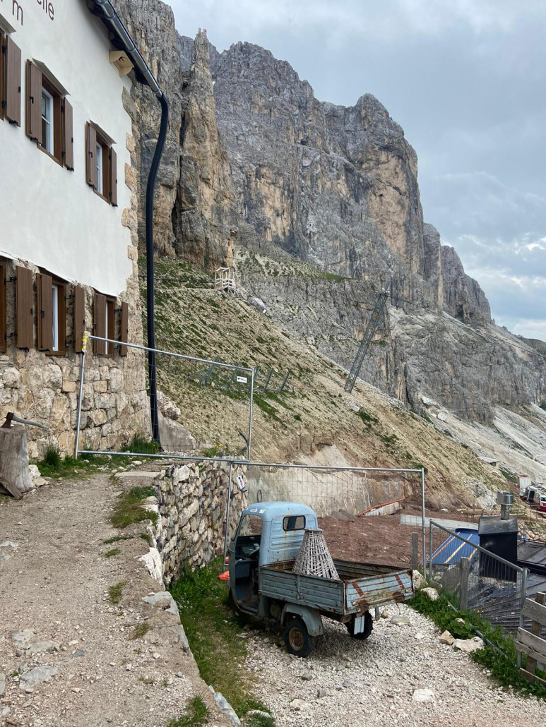 Baustelle Kölner Hütte