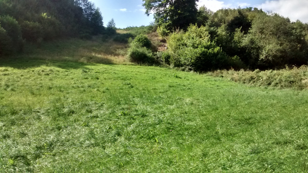 Piste "Kanonenrohr" (aus Talsicht rechts)