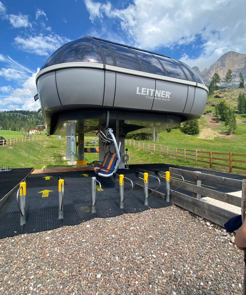 Neue Talstation Tschein