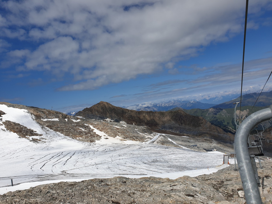 Gletscher und Zufahrt DSB