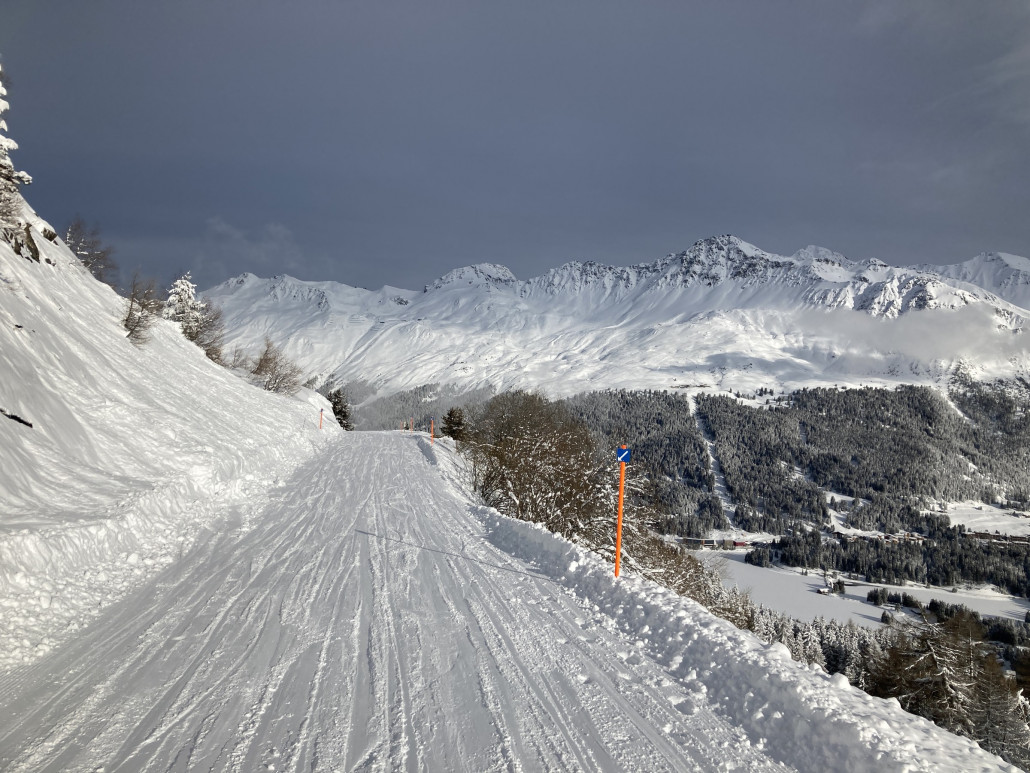 Verbindungspiste 52: Alp Nova - Lavoz