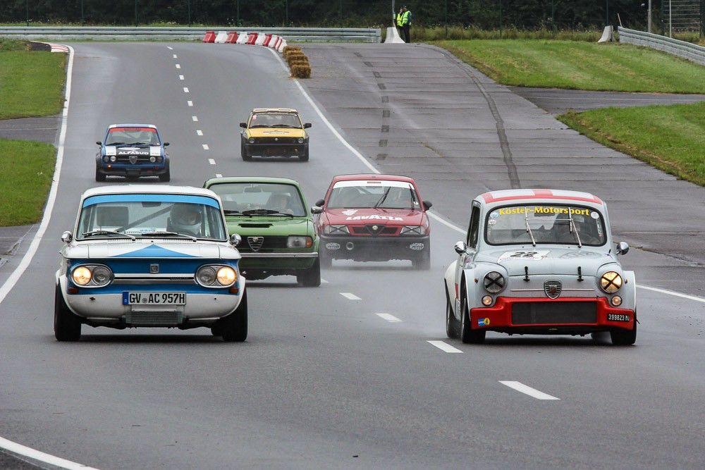 Action auf der Strecke